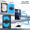 Mocne Etui z Uchwytem i Paskiem do Huawei MatePad Air 12 2024 niebieskie