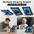 Mocne Etui z Uchwytem i Paskiem do Huawei MatePad Air 12 2024 niebieskie