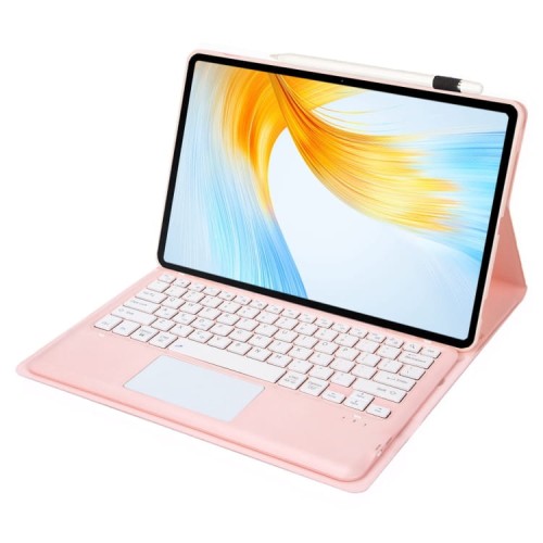 Różowe Etui Klawiatura TouchPad do Huawei MatePad Air 12 2024