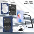 Pancerne Etui z Uchwytem i Paskiem do Huawei MatePad 11.5 S granatowe