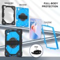 Pancerne Etui z Uchwytem i Paskiem do Huawei MatePad 11.5 S niebieskie