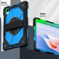 Pancerne Etui z Uchwytem i Paskiem do Huawei MatePad 11.5 S niebieskie