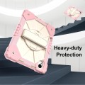 Pancerne Etui z Uchwytem i Paskiem do Huawei MatePad 11.5 S różowe