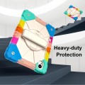 Pancerne Etui z Uchwytem i Paskiem do Huawei MatePad 11.5 S kolorowe