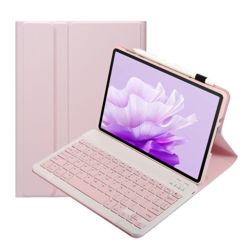 Różowe Etui Klawiatura do Huawei MatePad 11.5 S 2024