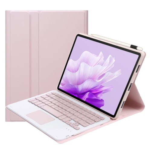 Różowe Etui Klawiatura z TouchPad do Huawei MatePad 11.5 S 2024