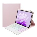 Różowe Etui Podświetlana Klawiatura do Huawei MatePad 11.5 S 2024