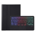 Czarne Etui Podświetlana Klawiatura do Huawei MatePad 11.5 S 2024