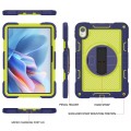 Pancerne Etui z Uchwytem i Paskiem do Huawei MatePad 11.5 S 2024 granatowo-zielone