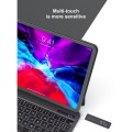 BENWIS Czarne Magnetyczne Etui Klawiatura do iPad 10 2022 / iPad 11 2025
