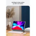 BENWIS Białe Magnetyczne Etui Klawiatura do iPad 10 2022 / iPad 11 2025