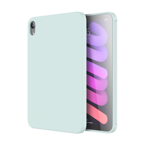 MUTURAL Silikonowe Etui Obudowa do iPad mini 2024 / iPad mini 6 zielone jasne
