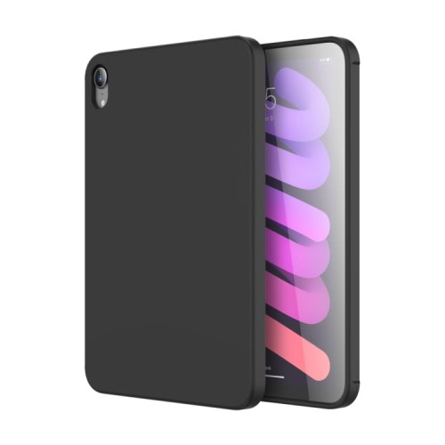 MUTURAL Silikonowe Etui Obudowa do iPad mini 2024 / iPad mini 6 czarne