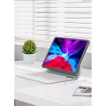 BENWIS Białe Magnetyczne Etui Klawiatura do iPad Pro 12.9 2022/2021/2020