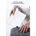BENWIS Białe Magnetyczne Etui Klawiatura do iPad Pro 12.9 2022/2021/2020