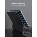 BENWIS Czarne Magnetyczne Etui Klawiatura do iPad Pro 12.9 2022/2021/2020