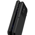 LOVE MEI Pancerne Etui Metal Szkło do iPhone 12 Mini