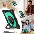 Mocne Etui z Uchwytem i Paskiem do Huawei MatePad Air 12 2024 miętowe