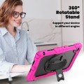 Pancerne Etui z Uchwytem i Paskiem do Lenovo Tab 10.1 2025 różowe