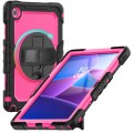 Pancerne Etui z Uchwytem i Paskiem do Lenovo Tab 10.1 2025 różowe