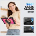 Pancerne Etui z Uchwytem i Paskiem do Lenovo Tab 10.1 2025 różowe