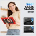 Pancerne Etui z Uchwytem i Paskiem do Lenovo Tab 10.1 2025 czerwone