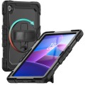 Pancerne Etui z Uchwytem i Paskiem do Lenovo Tab 10.1 2025 czarne
