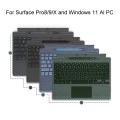 Podświetlana Klawiatura z TouchPad do Microsoft Surface Pro 8/9/X