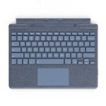 Podświetlana Klawiatura z TouchPad do Microsoft Surface Pro 8/9/X niebieska