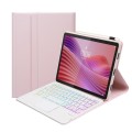 Różowe Etui z Podświetlaną Klawiaturą z Touchpad do Lenovo Tab 10.1 2025