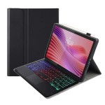 Czarne Etui z Podświetlaną Klawiaturą z Touchpad do Lenovo Tab 10.1 2025
