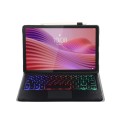 Czarne Etui z Podświetlaną Klawiaturą z Touchpad do Lenovo Tab 10.1 2025