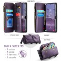 CASEME Etui Portfel Pokrowiec do Samsung Galaxy S25 fioletowe