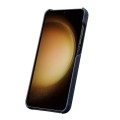 MELKCO Skórzane Etui Plecki Obudowa do Samsung Galaxy S25 granatowe