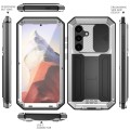 R-JUST Pancerne Etui Antywstrząsowe do Samsung Galaxy S25 srebrne