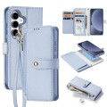 Etui Pokrowiec Portfel Dux Ducis do Samsung Galaxy S25 niebieski