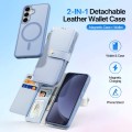 Etui Pokrowiec Portfel Dux Ducis do Samsung Galaxy S25 niebieski