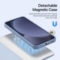 Etui Pokrowiec Portfel Dux Ducis do Samsung Galaxy S25 niebieski