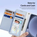 Etui Pokrowiec Portfel Dux Ducis do Samsung Galaxy S25 niebieski