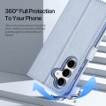 Etui Pokrowiec Portfel Dux Ducis do Samsung Galaxy S25 niebieski
