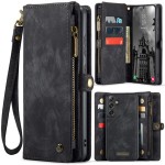 CaseMe Etui Portfel Pokrowiec do Samsung Galaxy S25 czarny