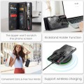 CASEME Etui Portfel do Samsung Galaxy S25 czarny