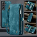 CaseMe Etui Portfel do Samsung Galaxy S25 niebieski morski