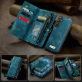 CaseMe Etui Portfel do Samsung Galaxy S25 niebieski morski