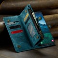 CaseMe Etui Portfel do Samsung Galaxy S25 niebieski morski