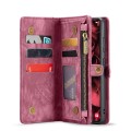 CaseMe Etui Portfel Pokrowiec do Samsung Galaxy S25 czerwony