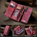 CaseMe Etui Portfel Pokrowiec do Samsung Galaxy S25 czerwony