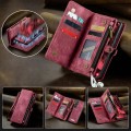 CaseMe Etui Portfel Pokrowiec do Samsung Galaxy S25 czerwony