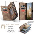 CaseMe Etui Portfel Pokrowiec do Samsung Galaxy S25 brązowy