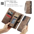 CaseMe Etui Portfel Pokrowiec do Samsung Galaxy S25 brązowy